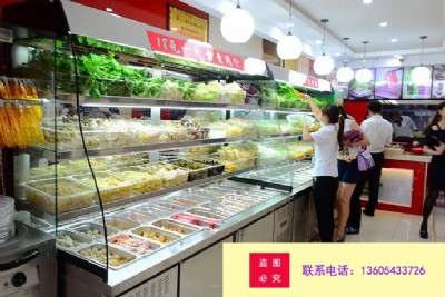 浙江專屬定做麻辣燙點(diǎn)菜柜