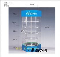 亞克力旋轉(zhuǎn)展示柜
