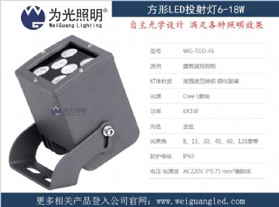 14w聚光led墻面投光燈